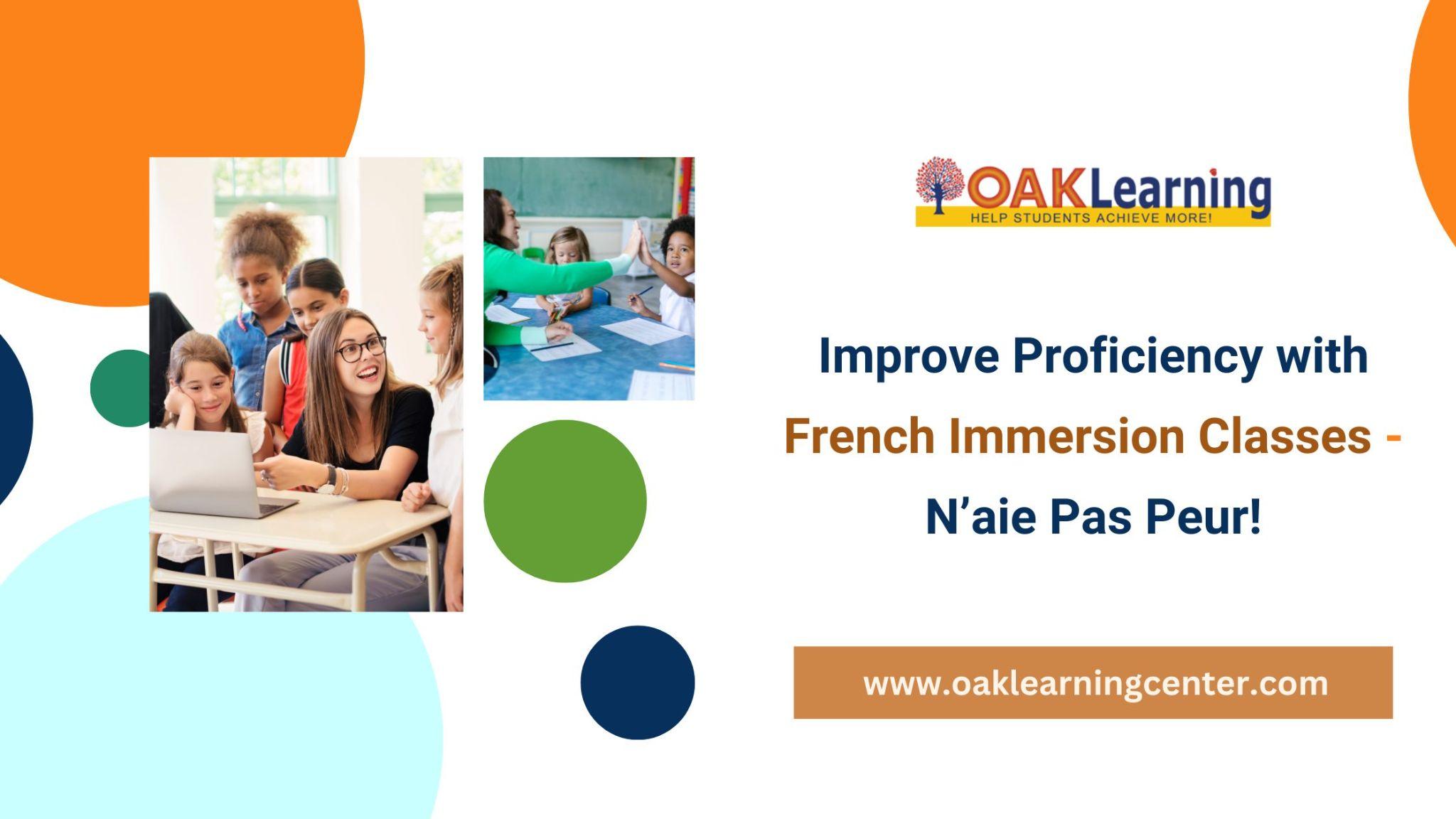 French immersion classes