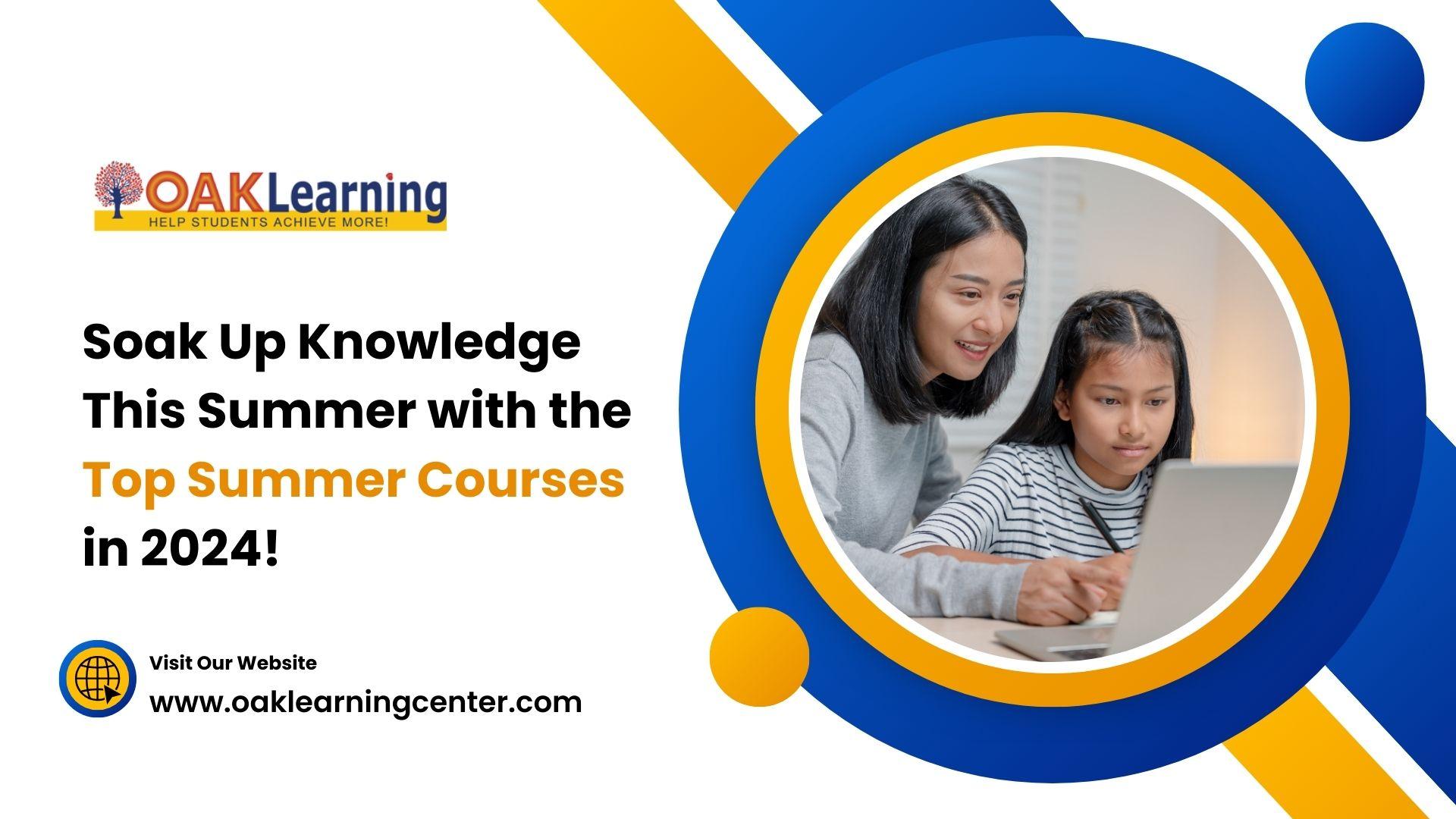 Summer Courses in 2024