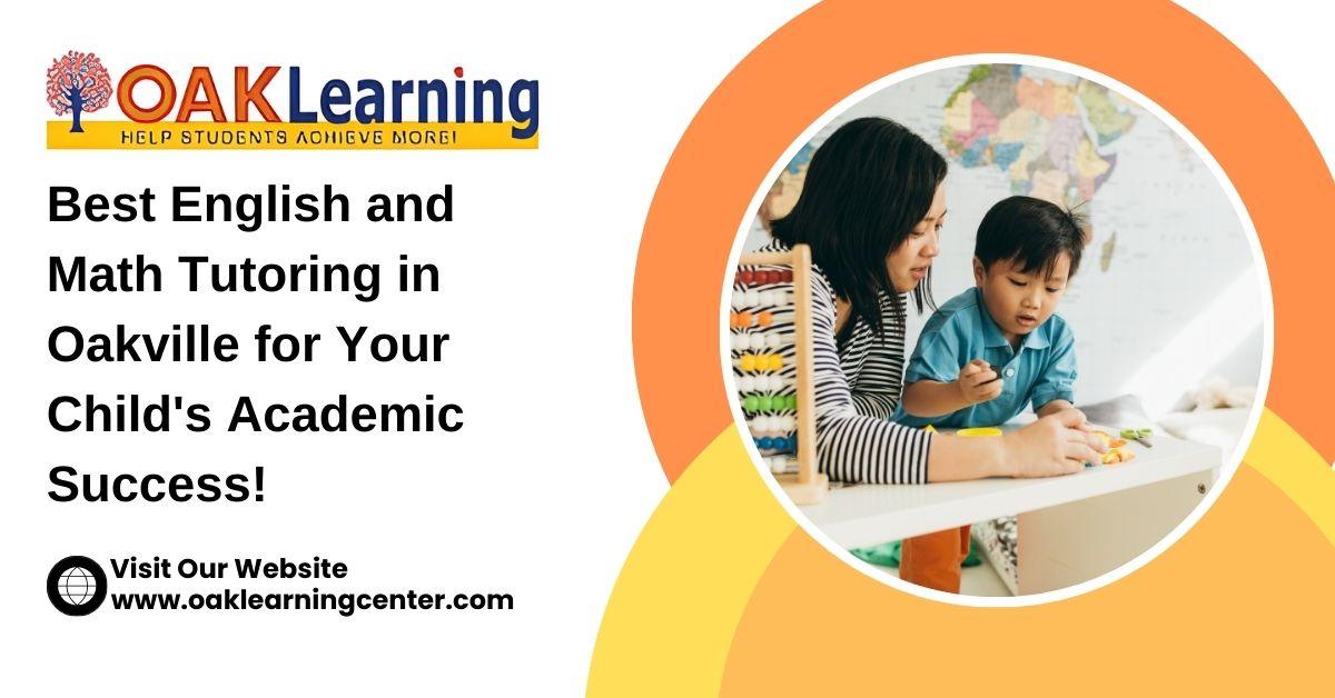 English & Math Tutoring in Oakville