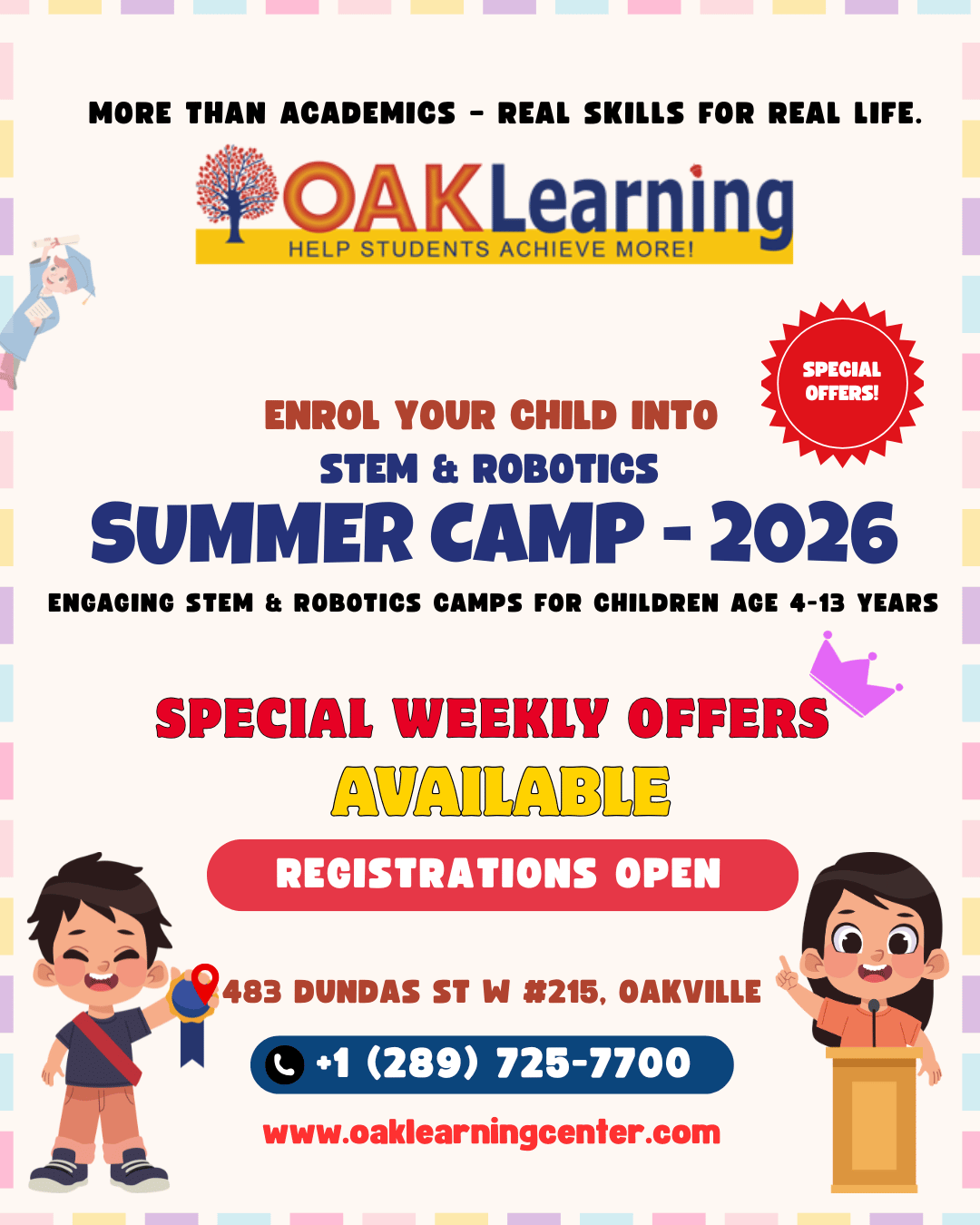 Oakville Summer Camp 2026