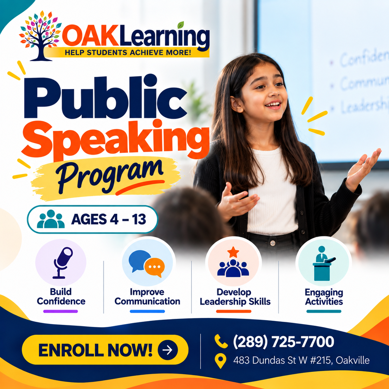 OakLearning Public Speaking Programme OakLearning Public Speaking Programme